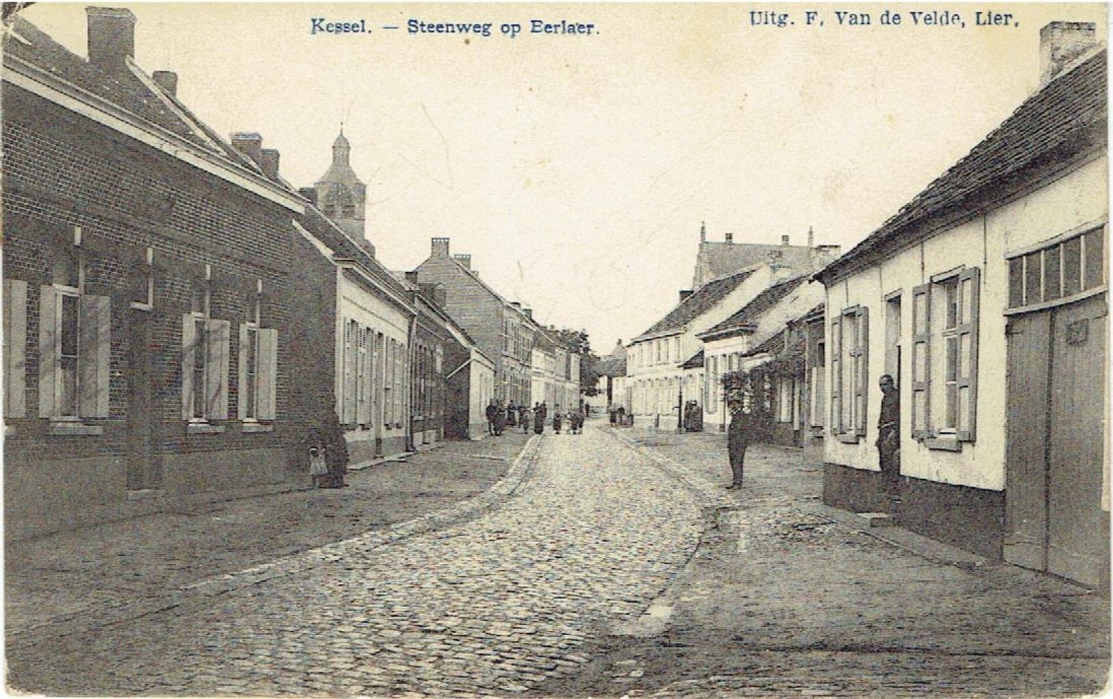 KESSEL - Nijlen - Steenweg Op Berlaer - Uitg. F. Van De Velde, Lier - Nijlen