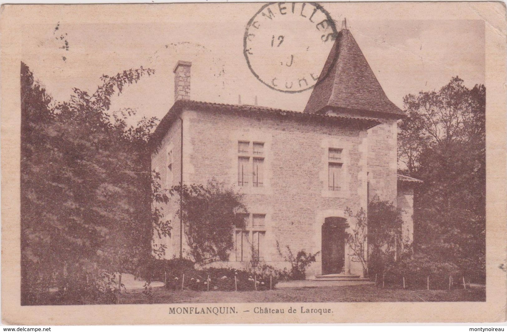 R  21  : Eure : Monflanquin :  Château  De  Laroque - Autres & Non Classés