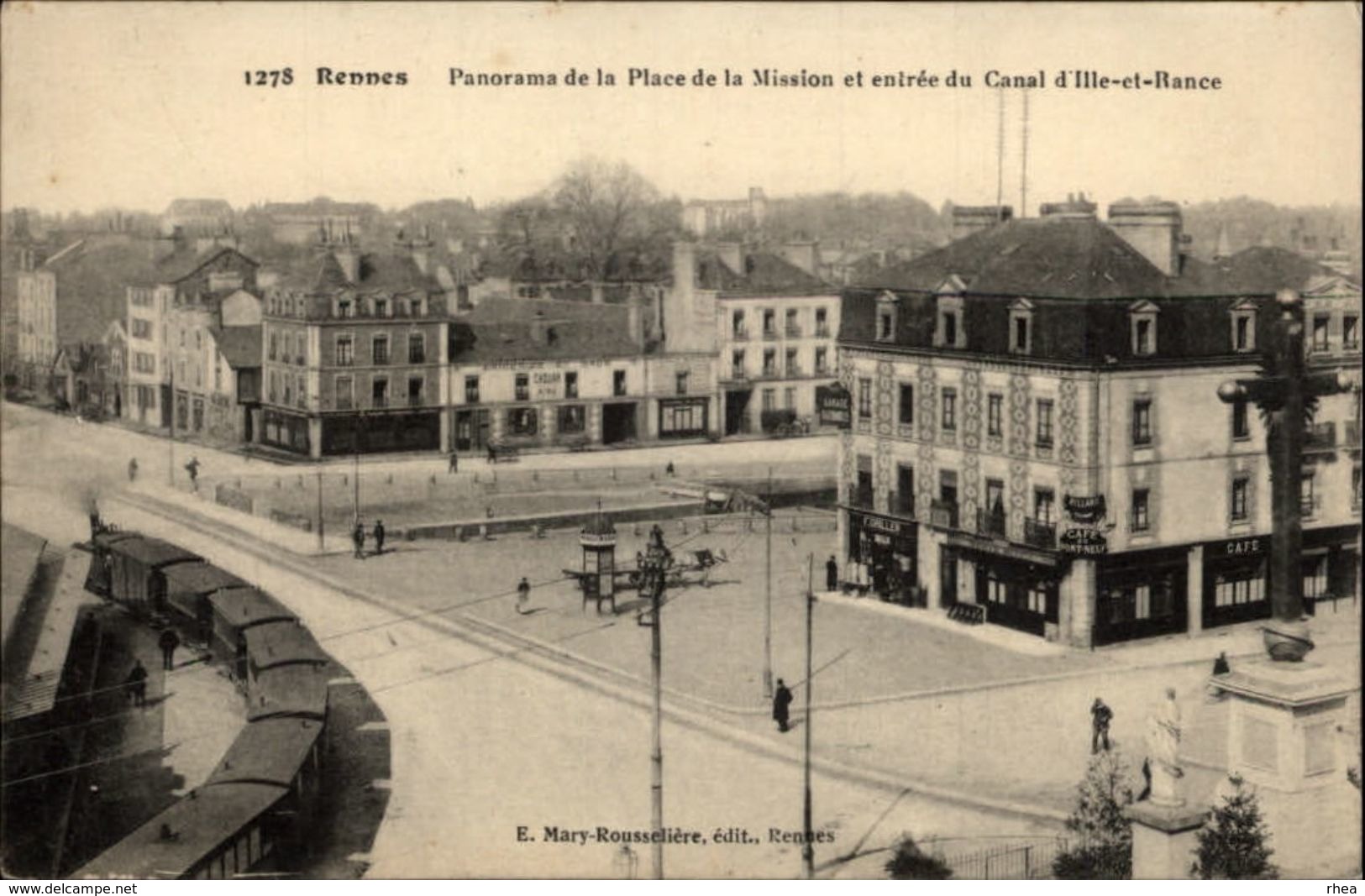 35 - RENNES - Place De La Mission - Train - Rennes