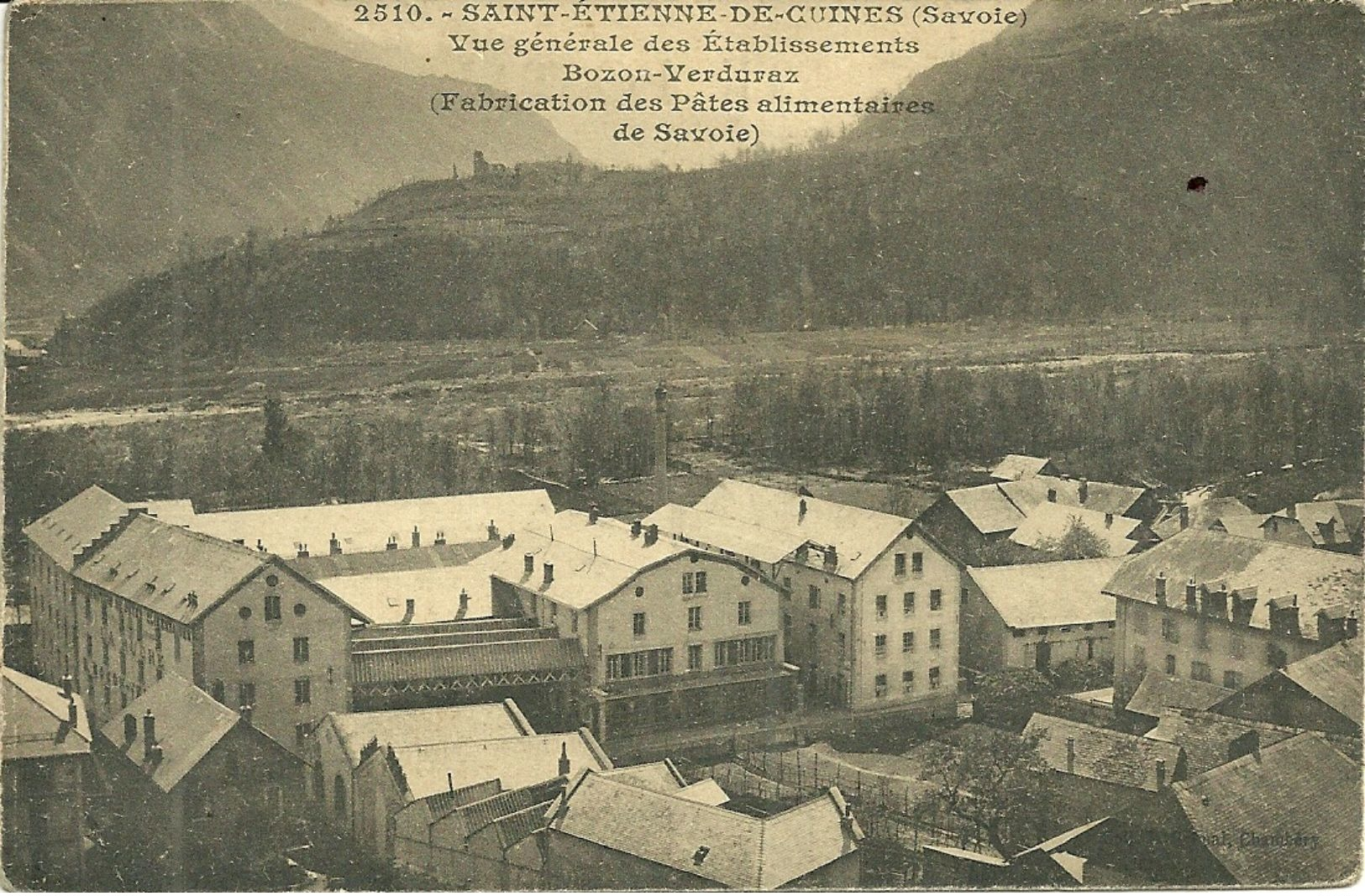 SAINT-ETIENNE-DE-CUISNES  - Vue Générale Des Etablissements Bozon-Verduraz - Autres & Non Classés