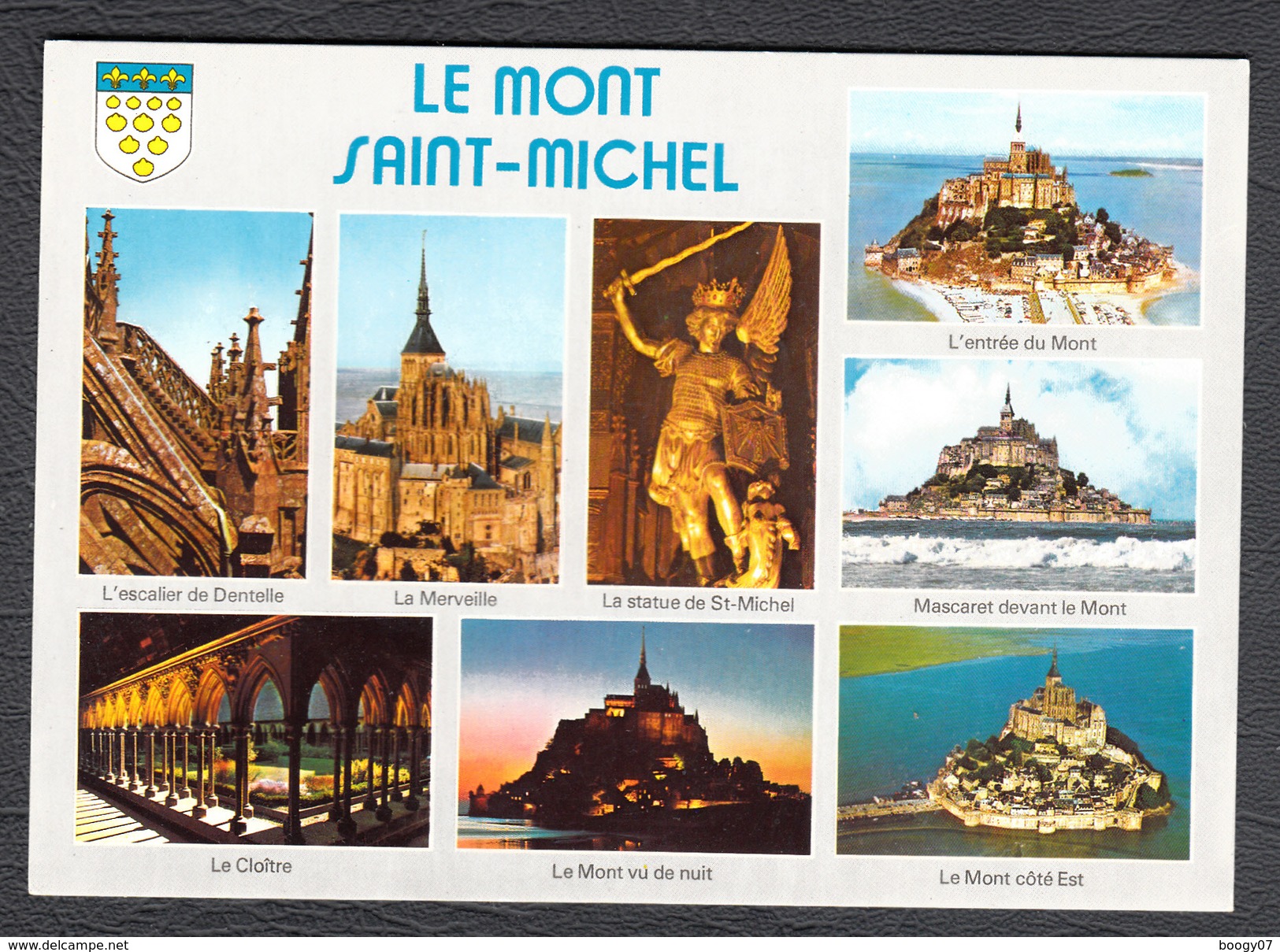 50 Carte Multivues Mont Saint Michel Editions Jack 22700 Louannec - Le Mont Saint Michel
