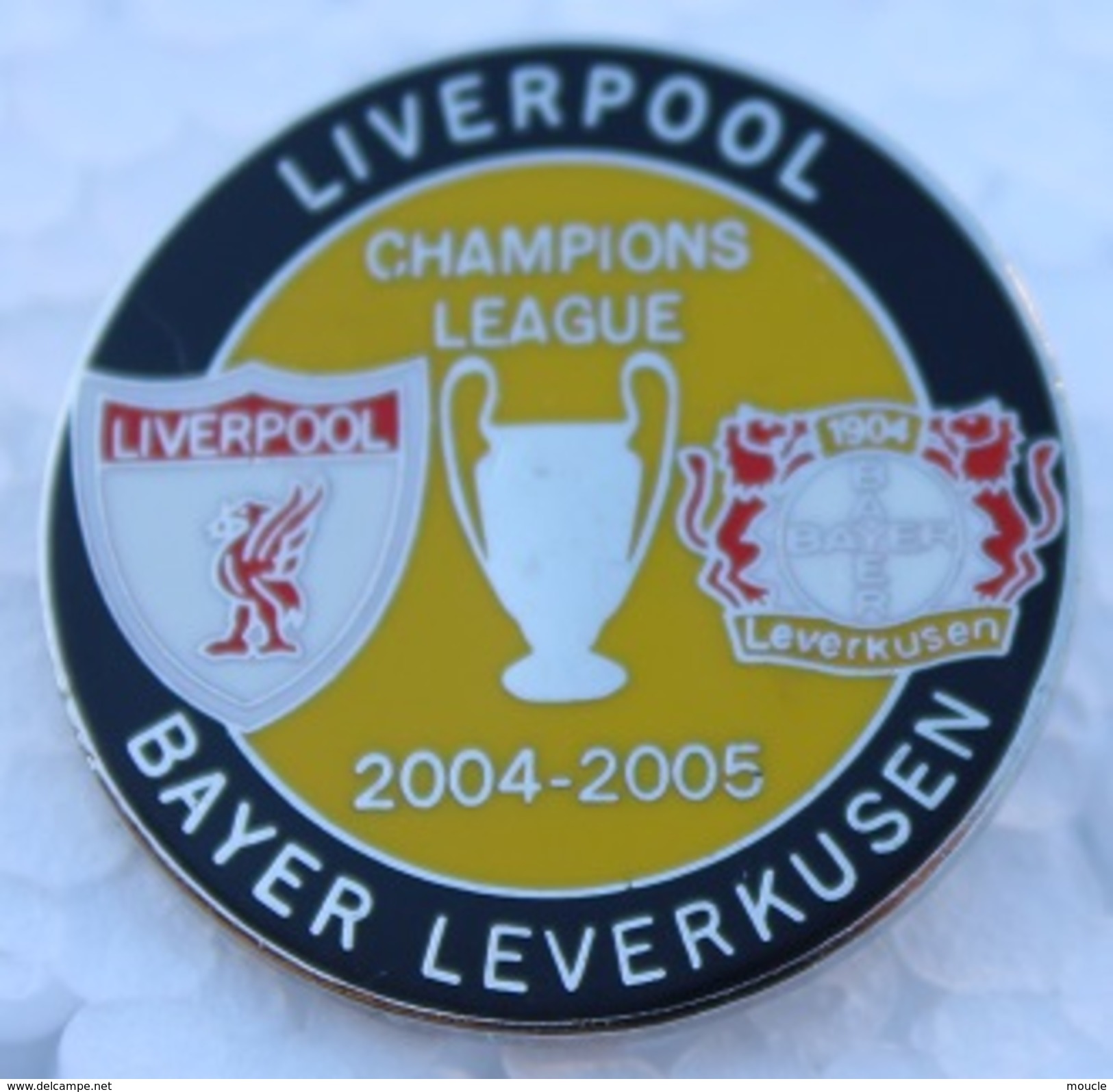 BROCHE - FOOTBALL - FOOT - LIVERPOOL FC - CHAMPIONS LEAGUE 2004 / 2005 - BAYER LEVERKUSEN -  FUSSBALL - SOCCER - Fussball