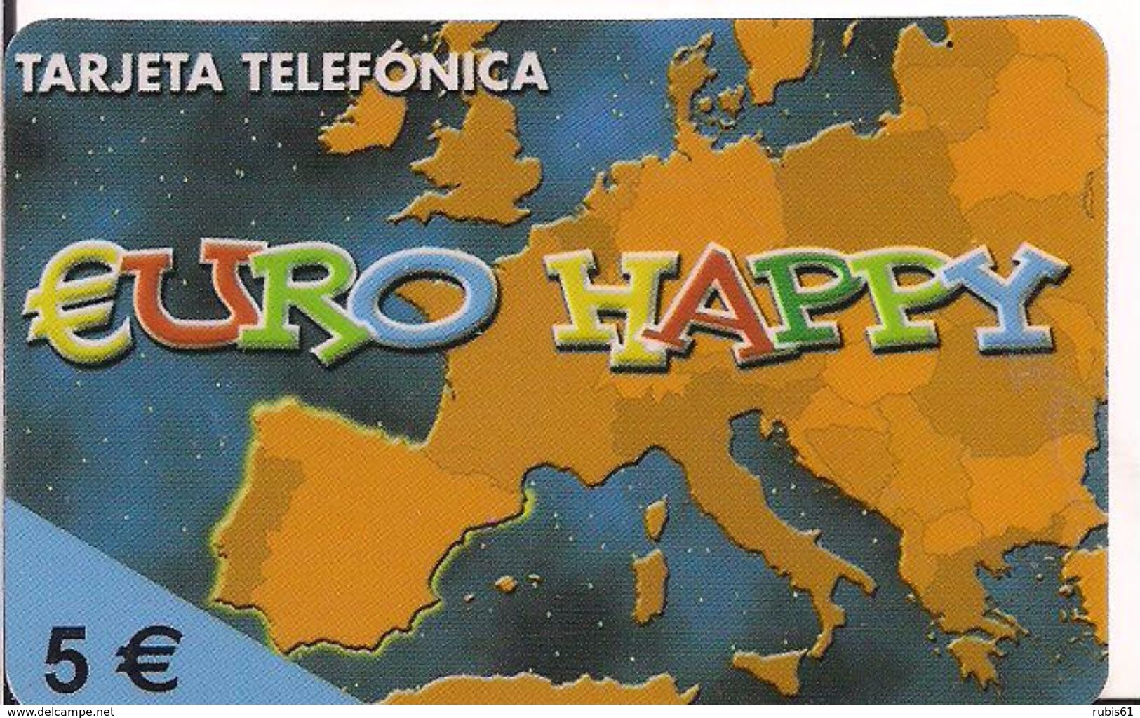 TARJETA PREPAGO EURO HAPPY - Non Classificati