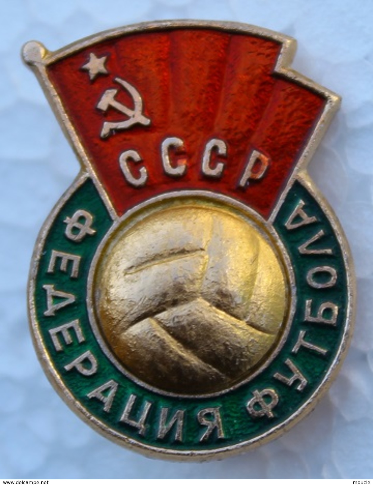 BROCHE - FOOTBALL - FOOT - SOCCER - FUTBOL -CCCP - RUSSIE - RUSSE - FEDERATION RUSSE DE FOOTBALL - Voetbal