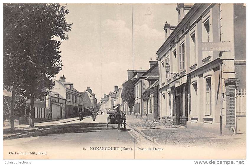 Nonancourt         27        Porte De Dreux. Hôtel De France         ( Voir Scan) - Sonstige & Ohne Zuordnung