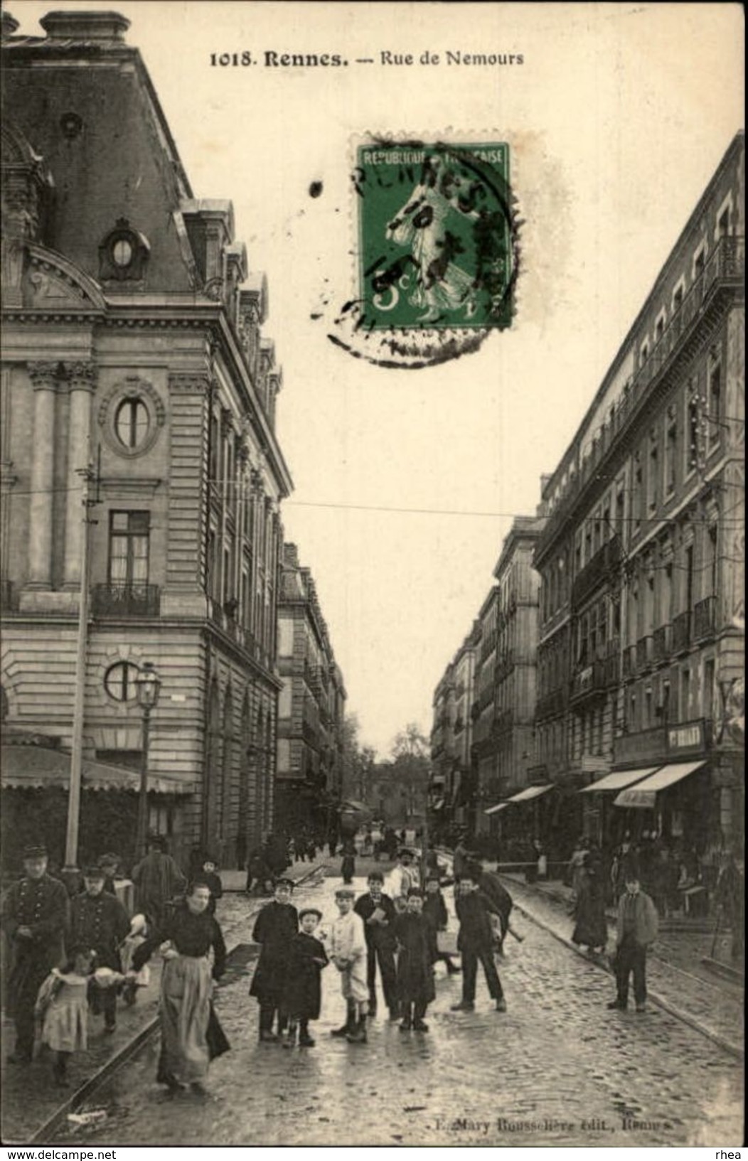 35 - RENNES - Rue De Nemours - Rennes