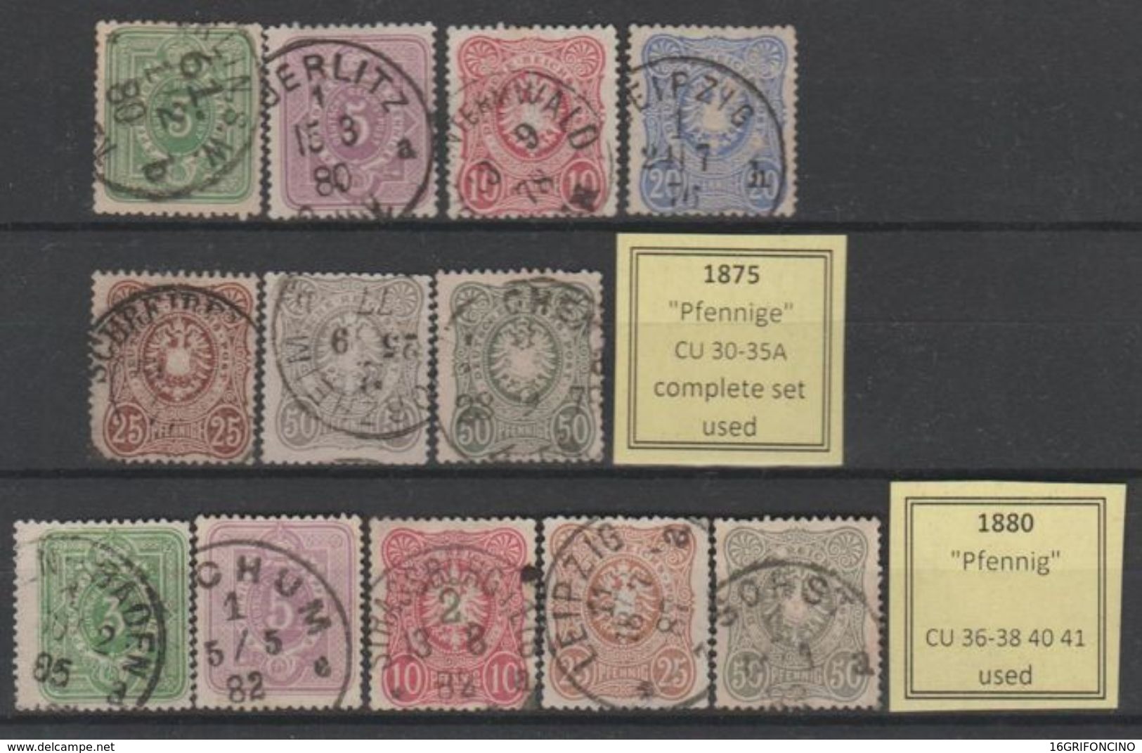 MANY POSTAGESTAMPS OF GERMANY FROM  1872 TO 1945...//...FRANCOBOLLI DELLA GERMANIA  DAL 1872 AL 1945...NUOVI ED USATI - Usados