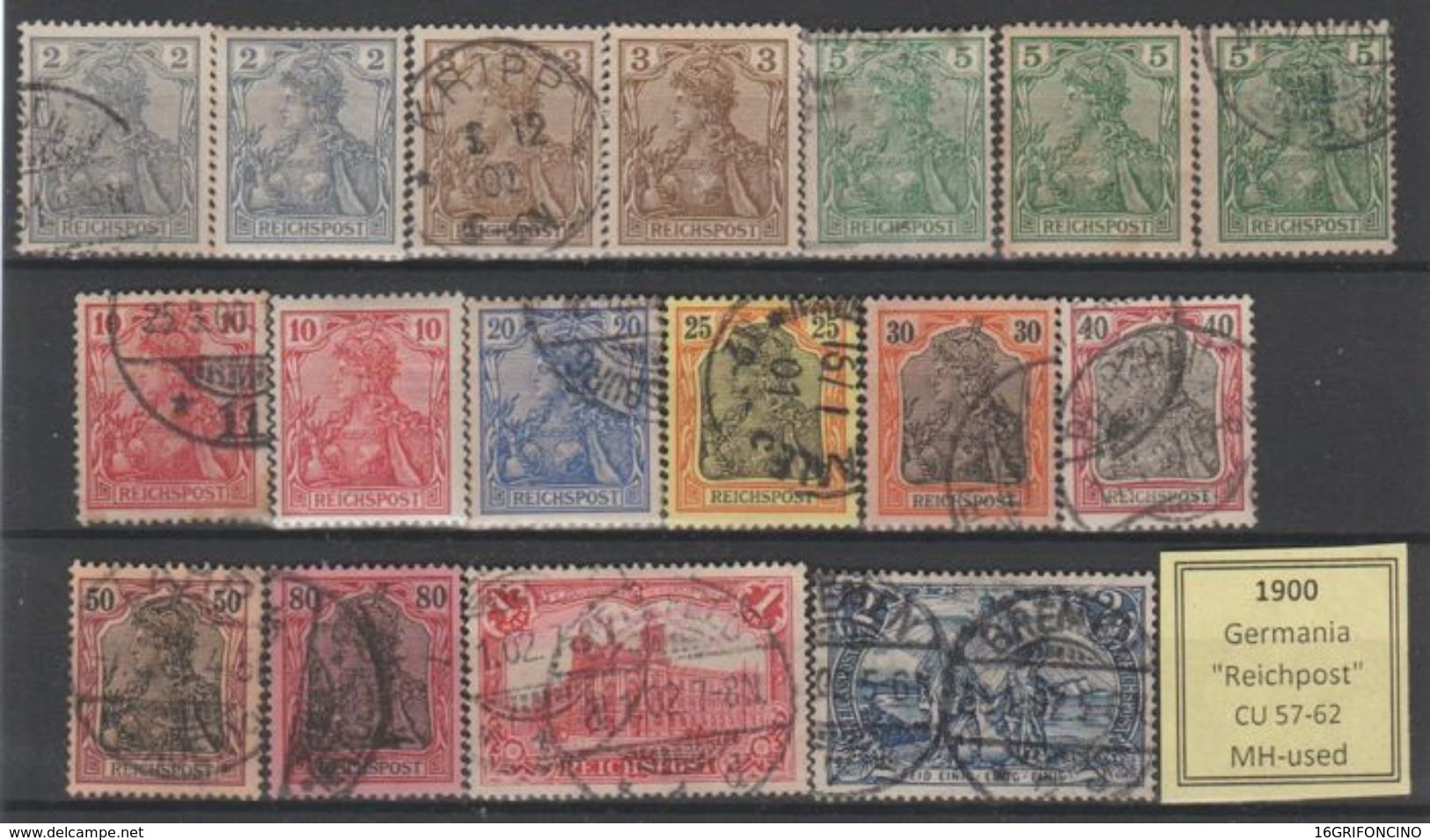 MANY POSTAGESTAMPS OF GERMANY FROM  1872 TO 1945...//...FRANCOBOLLI DELLA GERMANIA  DAL 1872 AL 1945...NUOVI ED USATI - Usados