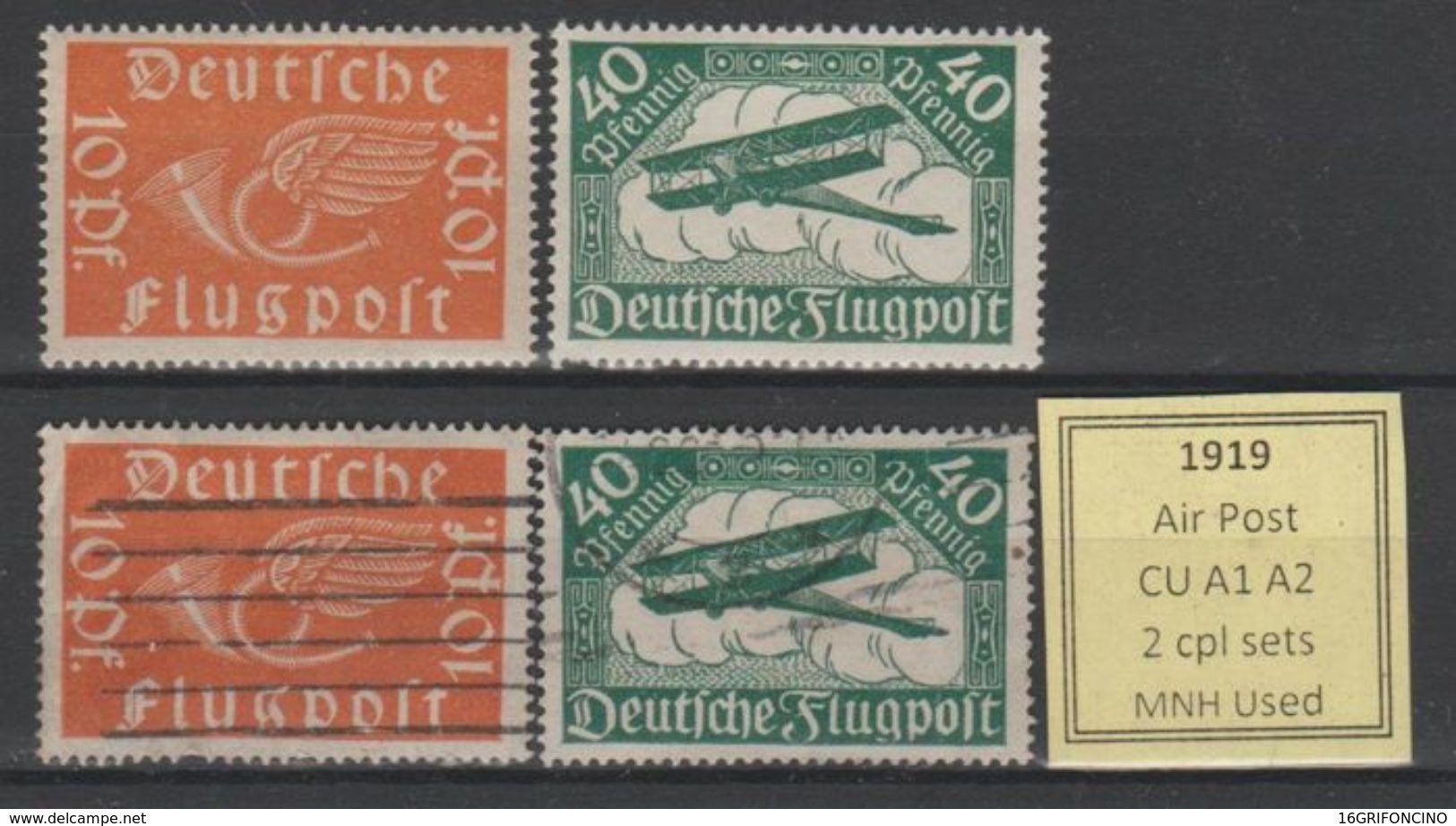 MANY POSTAGESTAMPS OF GERMANY FROM  1872 TO 1945...//...FRANCOBOLLI DELLA GERMANIA  DAL 1872 AL 1945...NUOVI ED USATI