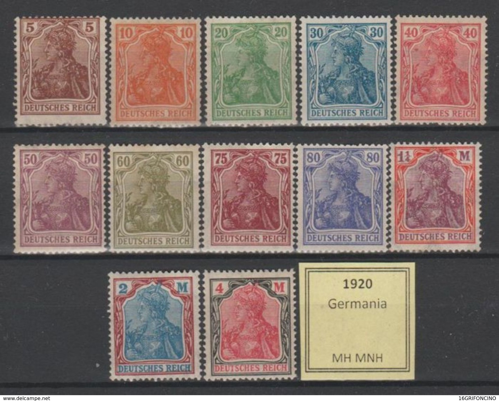 MANY POSTAGESTAMPS OF GERMANY FROM  1872 TO 1945...//...FRANCOBOLLI DELLA GERMANIA  DAL 1872 AL 1945...NUOVI ED USATI