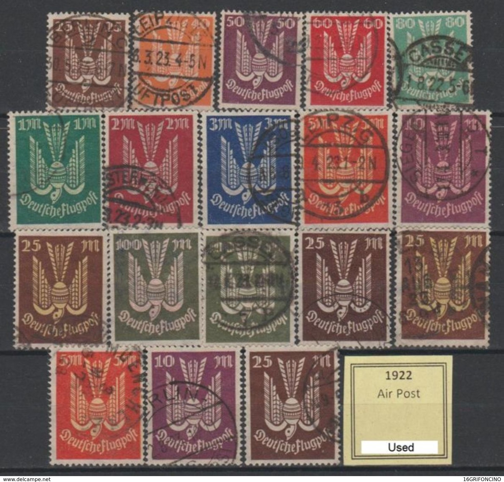 MANY POSTAGESTAMPS OF GERMANY FROM  1872 TO 1945...//...FRANCOBOLLI DELLA GERMANIA  DAL 1872 AL 1945...NUOVI ED USATI