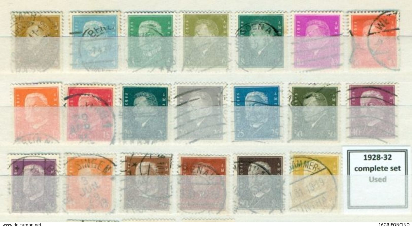 MANY POSTAGESTAMPS OF GERMANY FROM  1872 TO 1945...//...FRANCOBOLLI DELLA GERMANIA  DAL 1872 AL 1945...NUOVI ED USATI