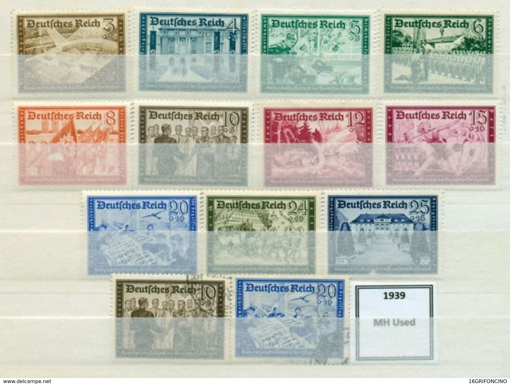 MANY POSTAGESTAMPS OF GERMANY FROM  1872 TO 1945...//...FRANCOBOLLI DELLA GERMANIA  DAL 1872 AL 1945...NUOVI ED USATI