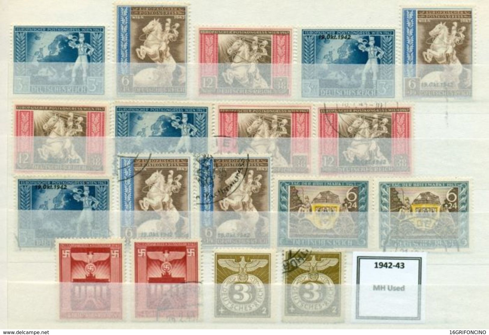 MANY POSTAGESTAMPS OF GERMANY FROM  1872 TO 1945...//...FRANCOBOLLI DELLA GERMANIA  DAL 1872 AL 1945...NUOVI ED USATI