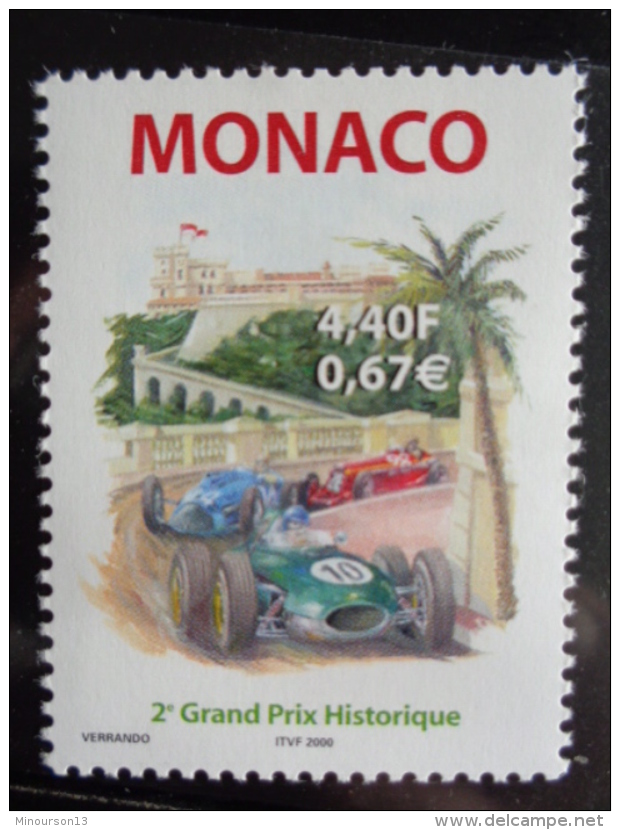 MONACO 2000  Y&amp;T N° 2251 ** - 2e GRAND PRIX HISTORIQUE - Unused Stamps