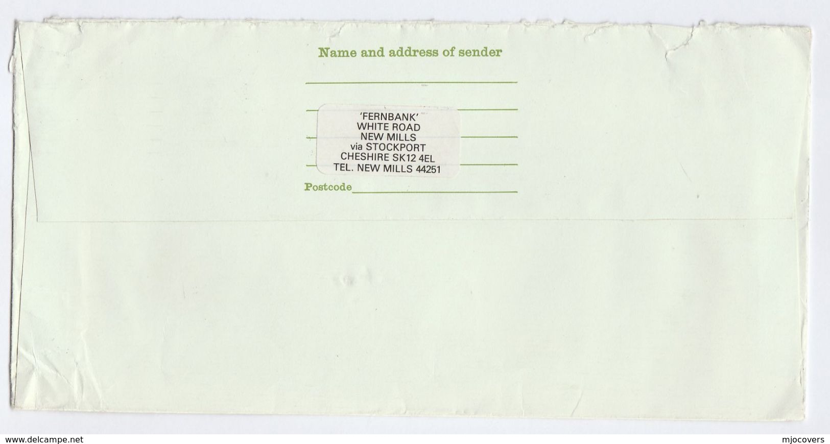 GB 2p Stamps On UPRATED 12p POSTAL STATIONERY COVER - Material Postal