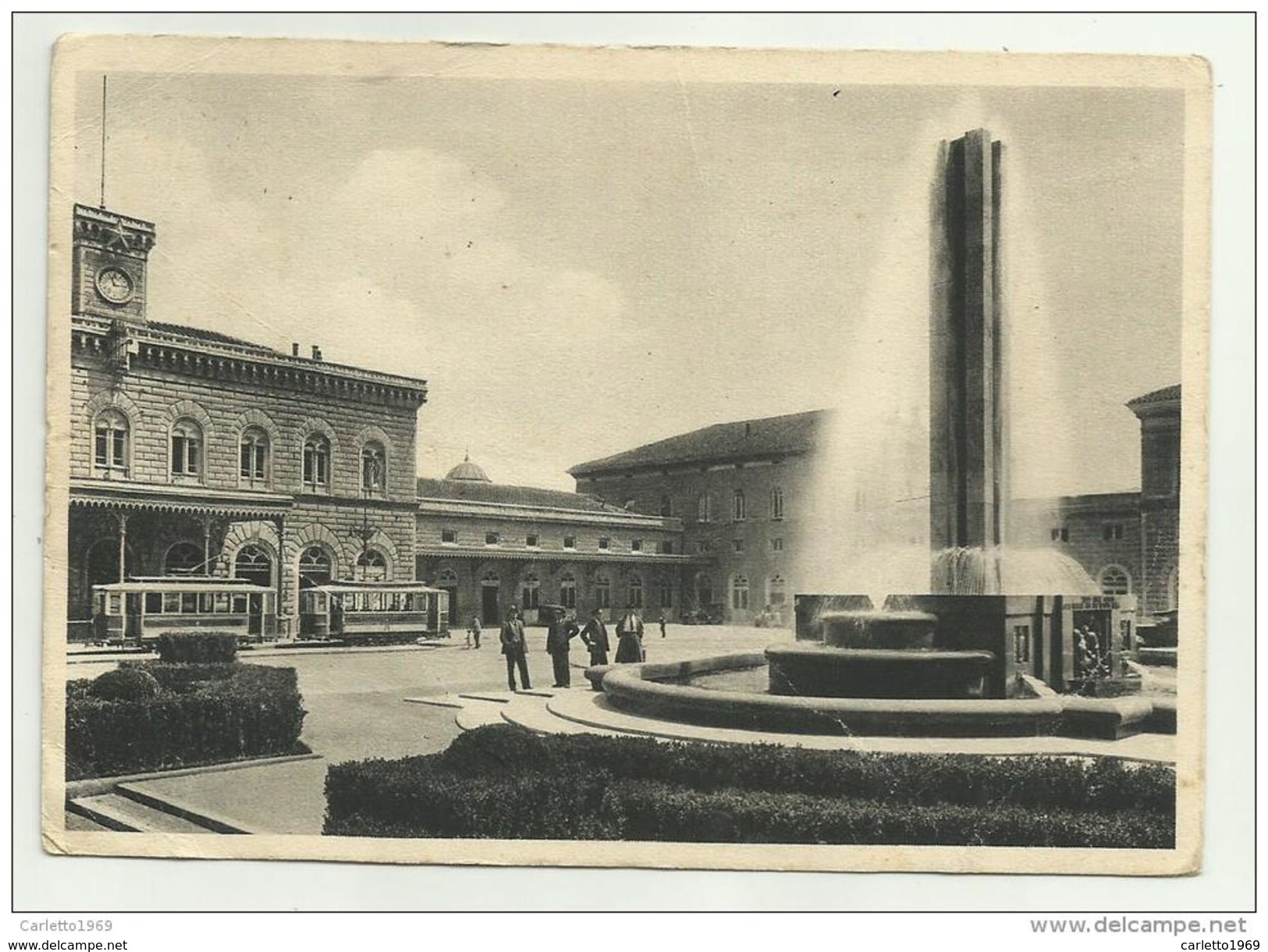 BOLOGNA PIAZZALE STAZIONE FERROVIARIA VIAGGIATA FG - Bologna