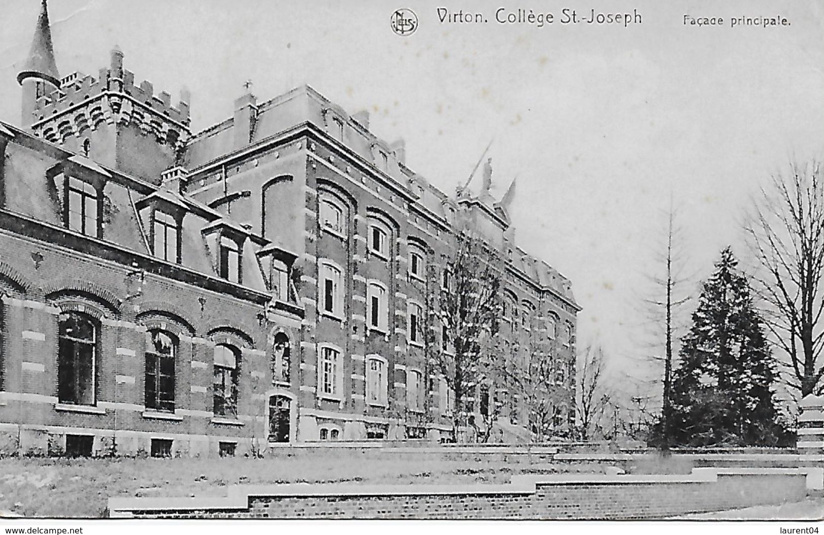 VIRTON.  COLLEGE St JOSEPH.  FACADE PRINCIPALE - Virton