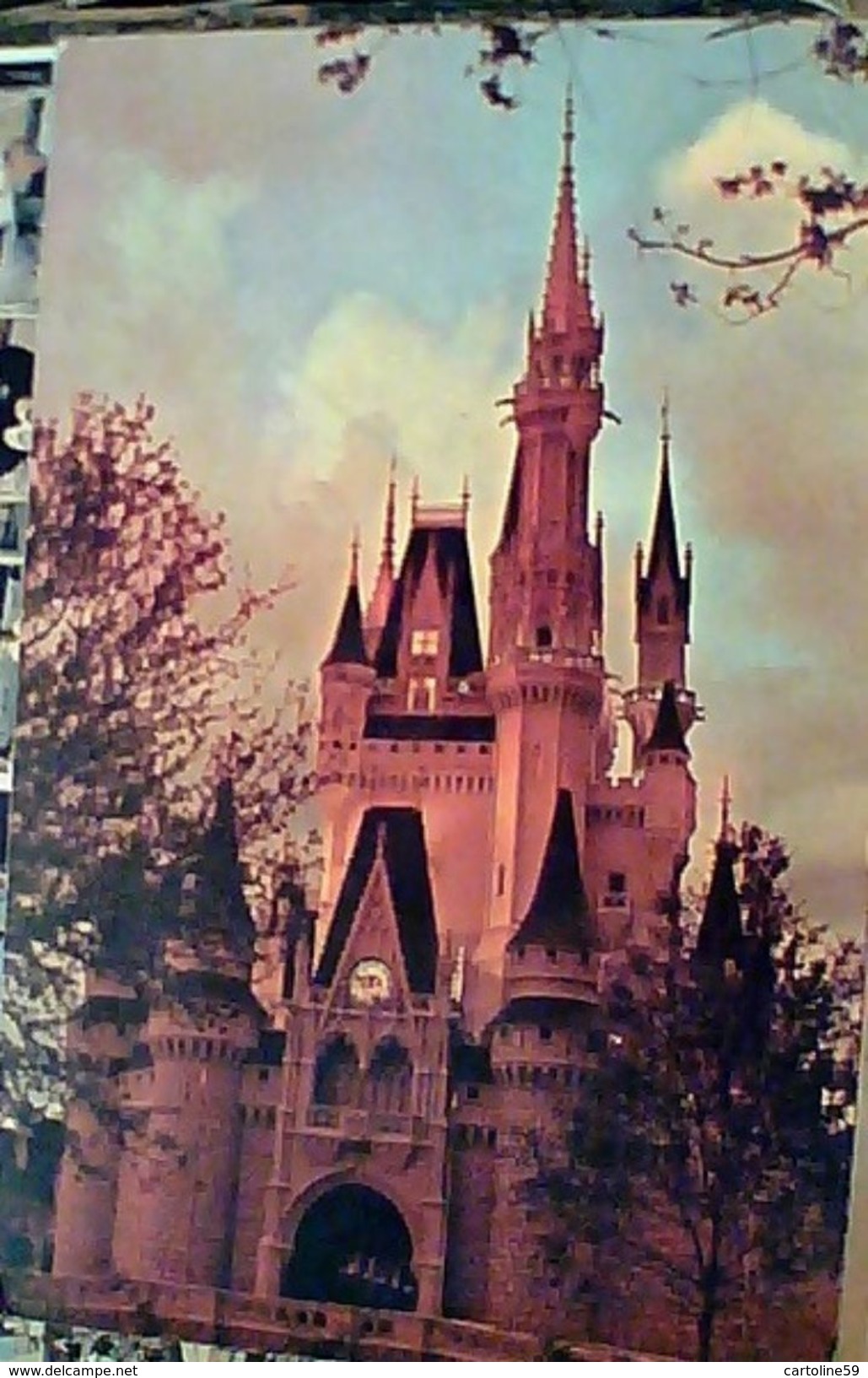 USA DISNEYLAND Cindarella Castle VB1972 GI17692 - Disneyland