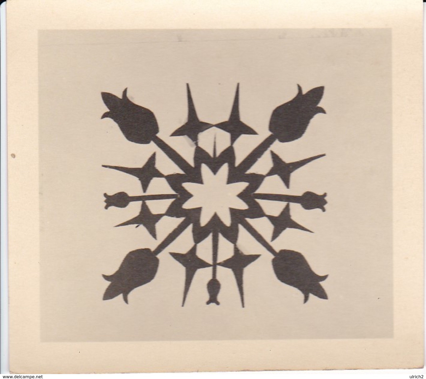 Foto Scherenschnitt  - Ca. 1950 (31270) - Chinese Paper Cut