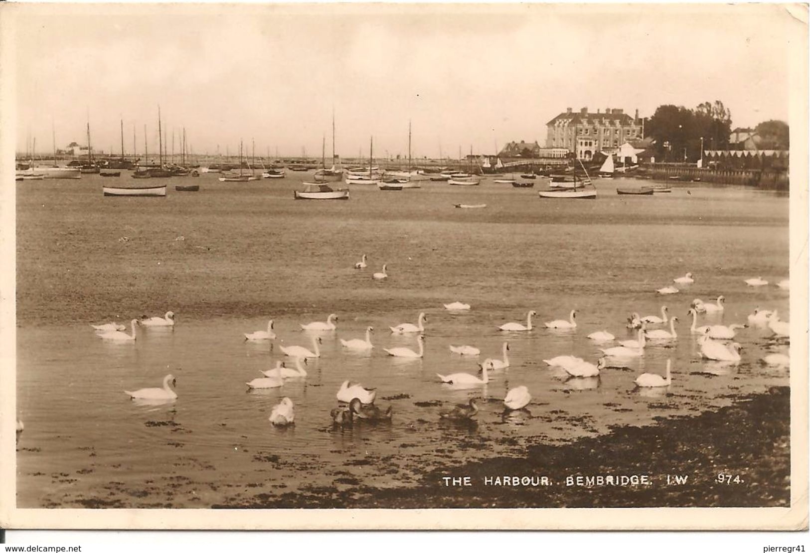 CPA-1940-GB-ILE WIGHT-BEMBRIDGE-THE HARBOUR-LE PORT-TBE - Cowes