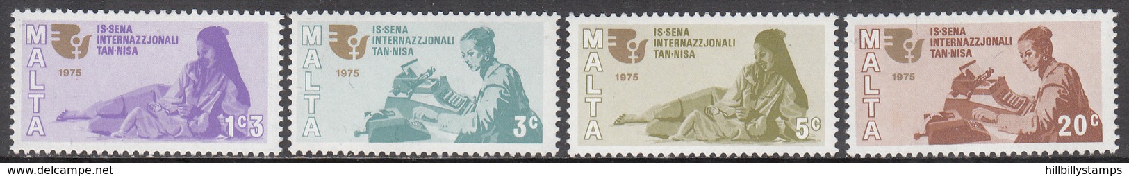 MALTA       SCOTT NO. 491-94        MNH       YEAR  1975 - Malta
