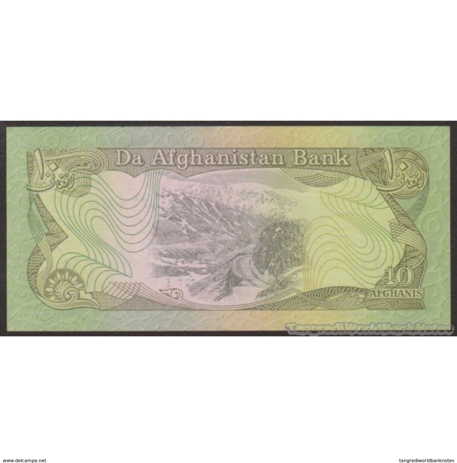 TWN - AFGHANISTAN 55a - 10 Afghanis 1979 UNC - Afghanistan