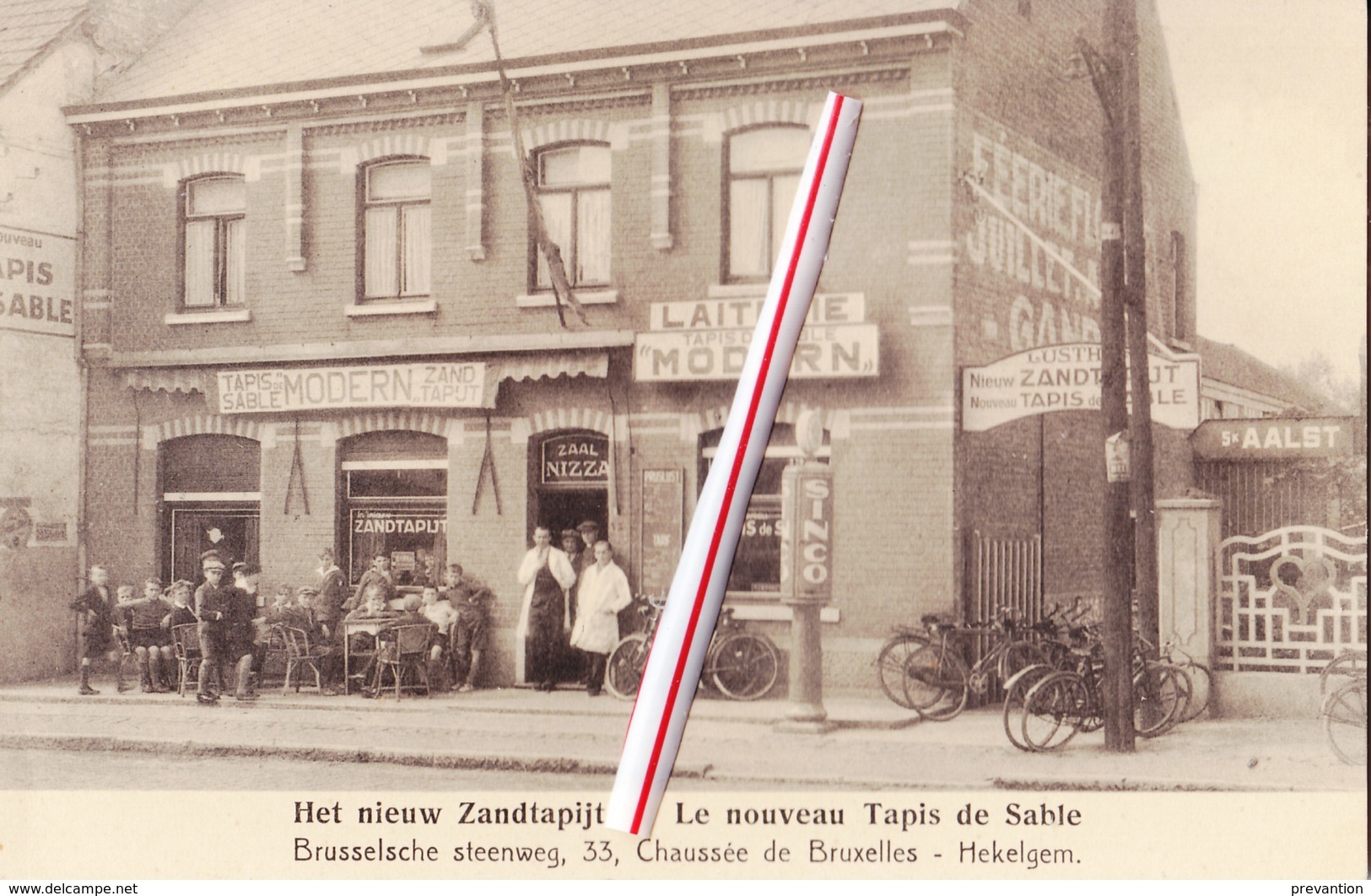 Het Nieuw Zandtapijt - Le Nouveau Tapis De Sable - Brusselsche Steenweg,33, Chaussée De Bruxelles - HEKELGEM - Affligem