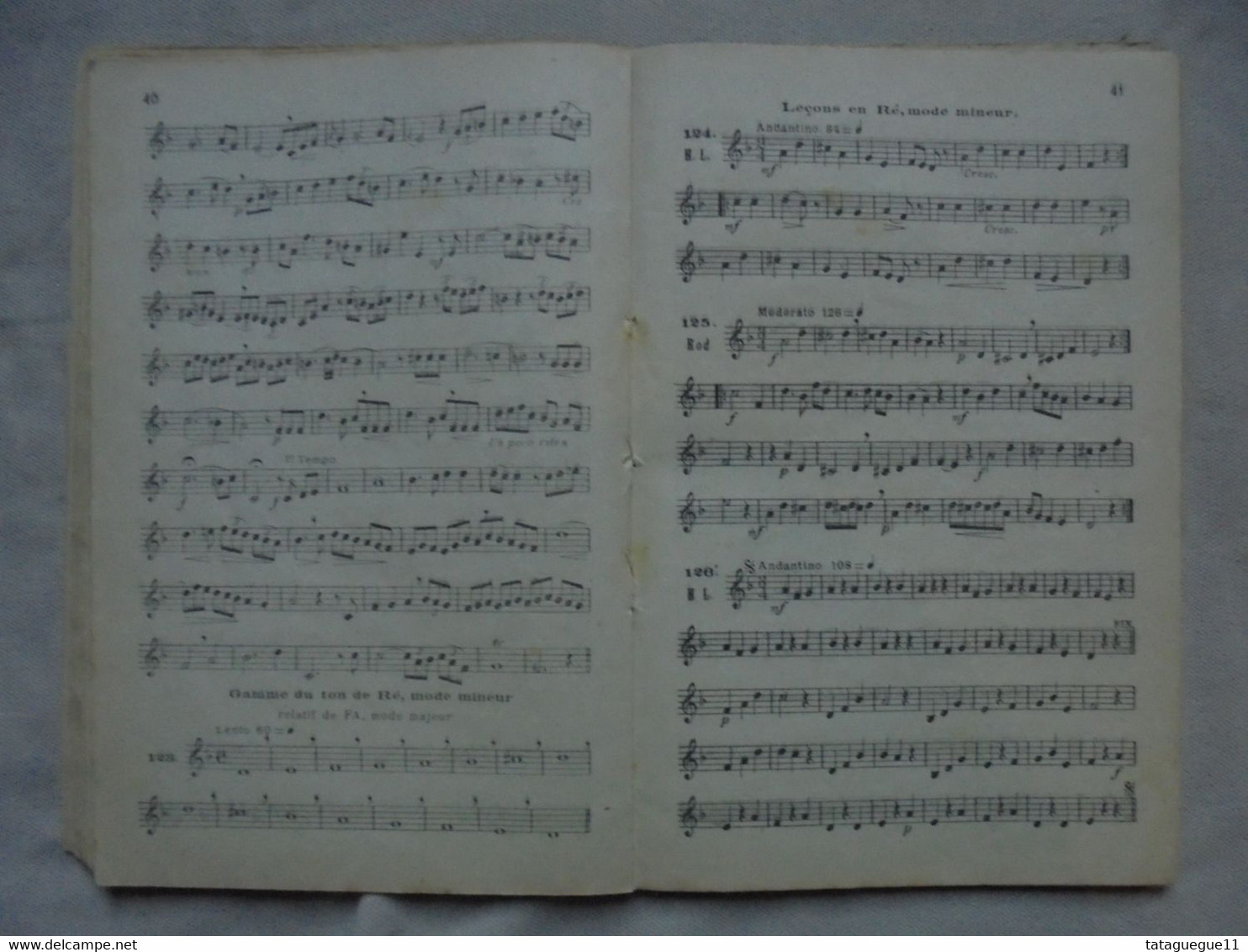 Ancien - Livre Solfège des Solfèges pour voix de Soprano Volume 1A