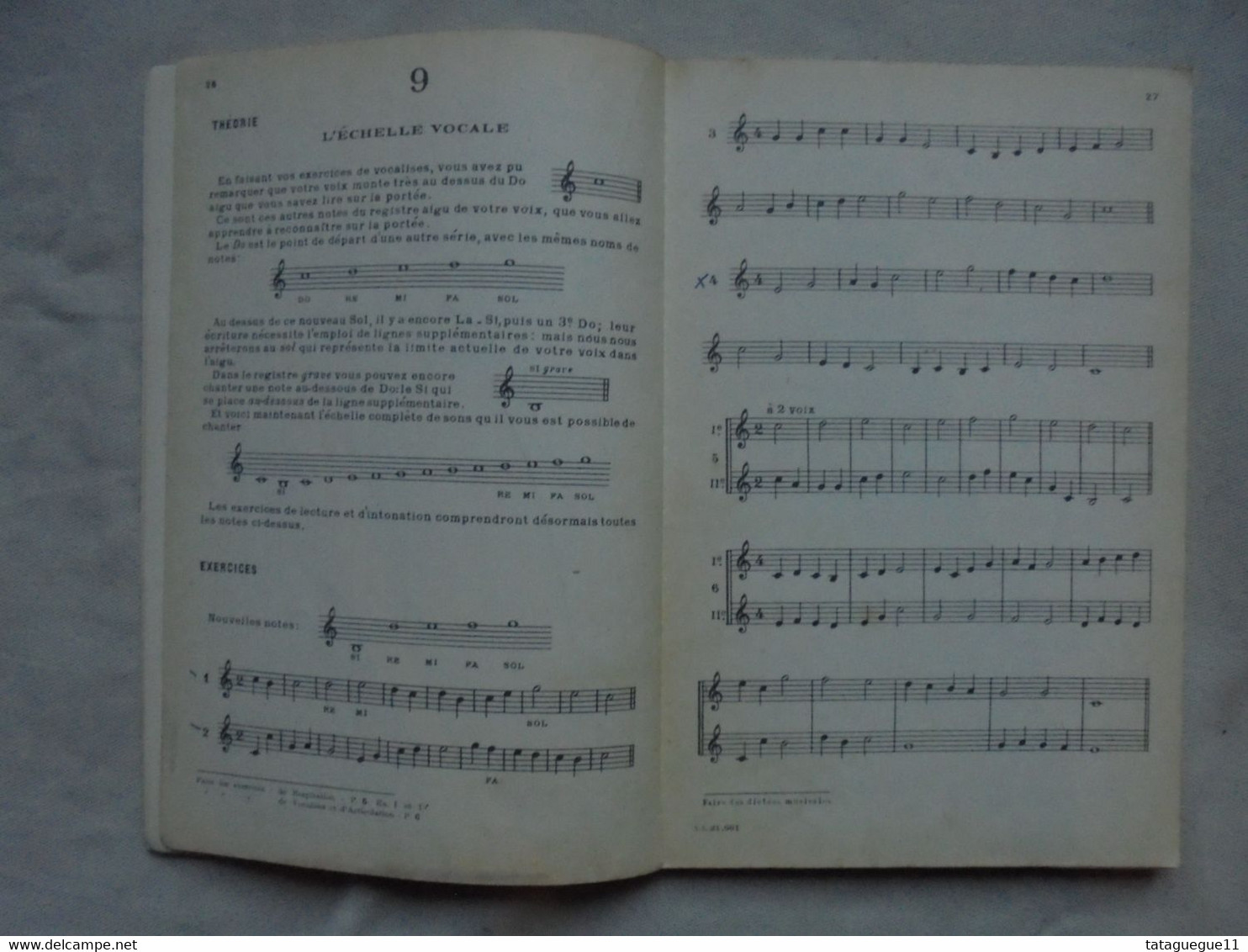 Ancien - Livre Cours Complet D'Education Musicale Et De Chant Choral 1962 - Textbooks