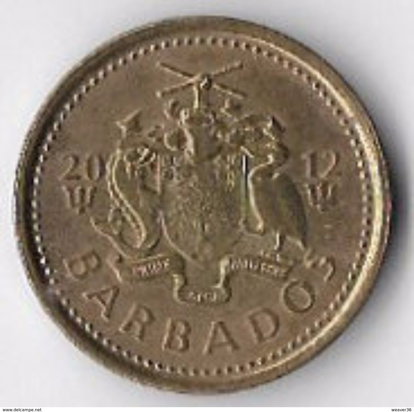 Barbados 2012 5 Cents [C689/2D] - Barbados