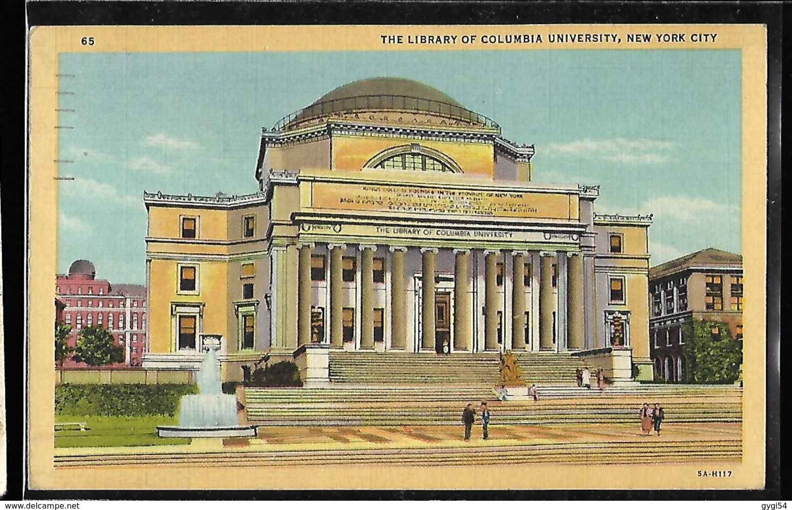 The Library Of Columbia Univerdity , New York City - Autres Monuments, édifices