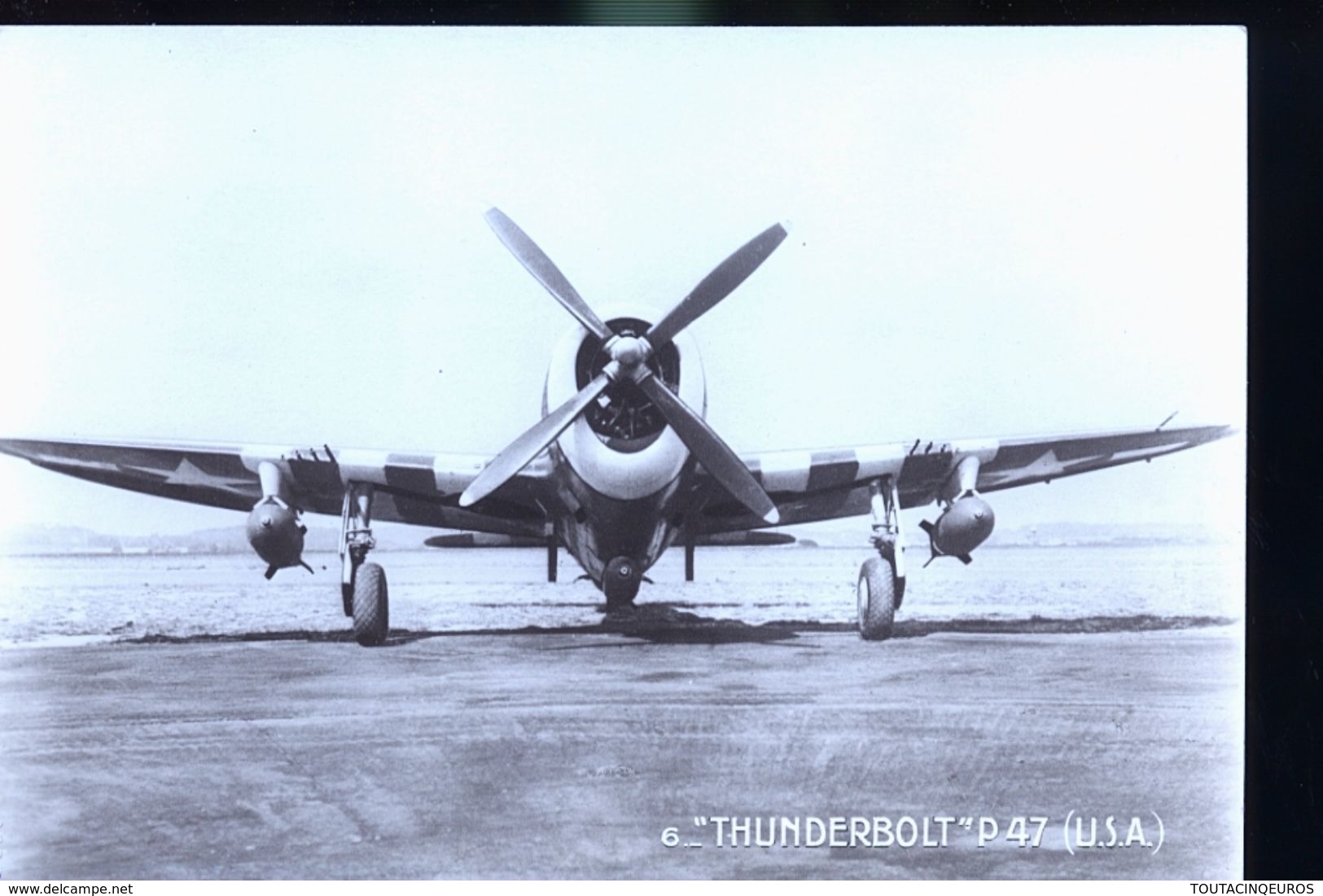 THUNDERBOLT      CARTE PHOTO - 1939-1945: 2ème Guerre