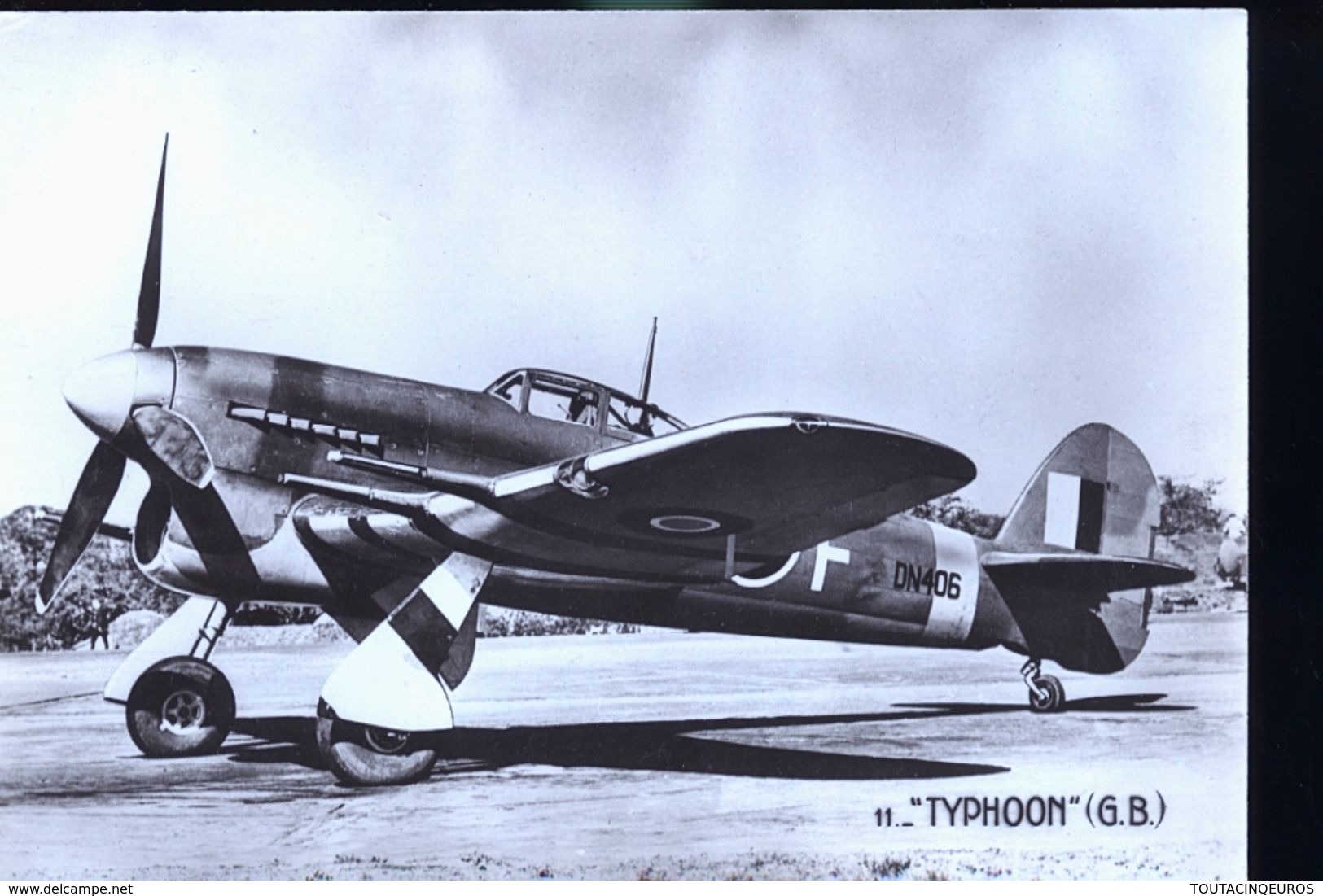 TYPHOON    CARTE PHOTO - 1939-1945: 2nd War
