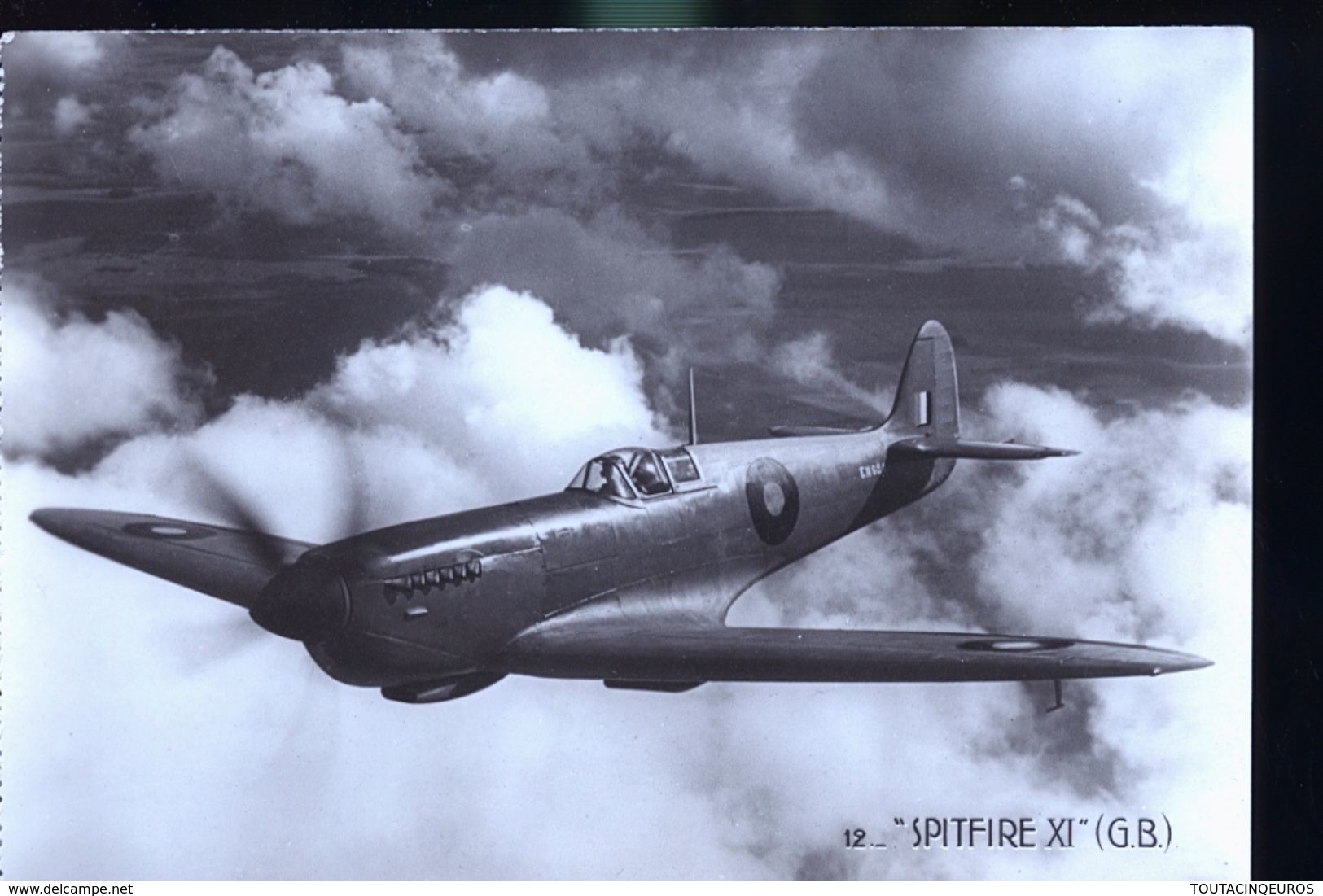 SPITFIRE     CARTE PHOTO - 1939-1945: 2ème Guerre