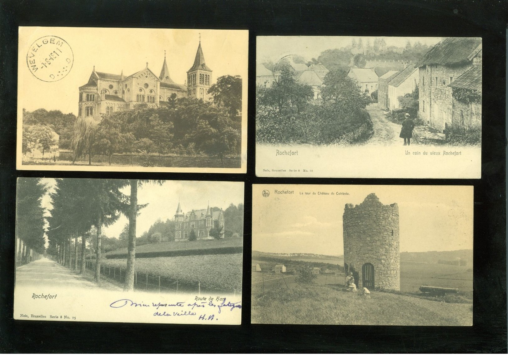 Beau lot de 40 cartes postales de Belgique  Rochefort     Lot 40 postkaarten van België  Rochefort    - 40 scans
