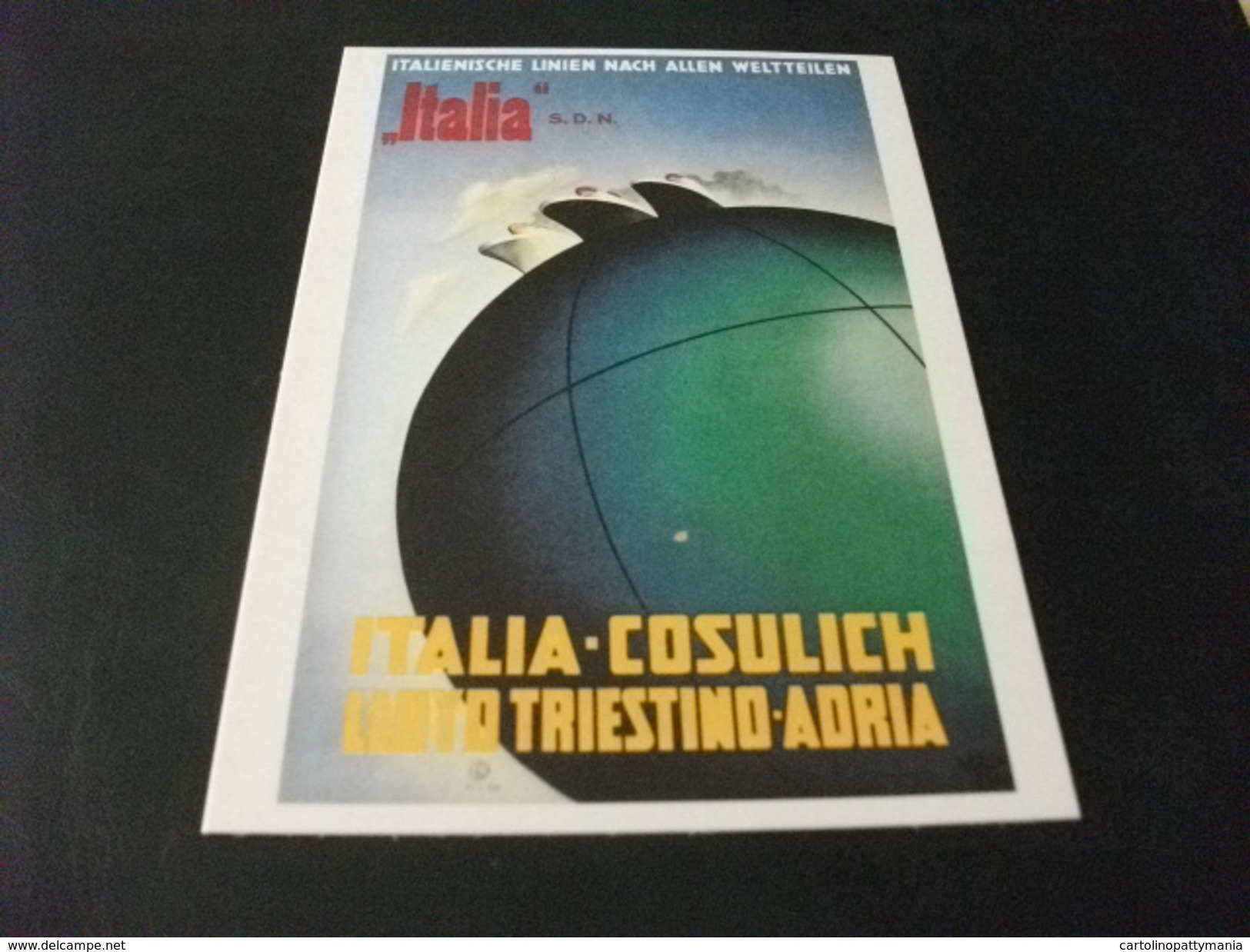 ITALIA COSULICH LLOYD TRIESTINO ADRIA ITALIA S.D.N. - Piroscafi