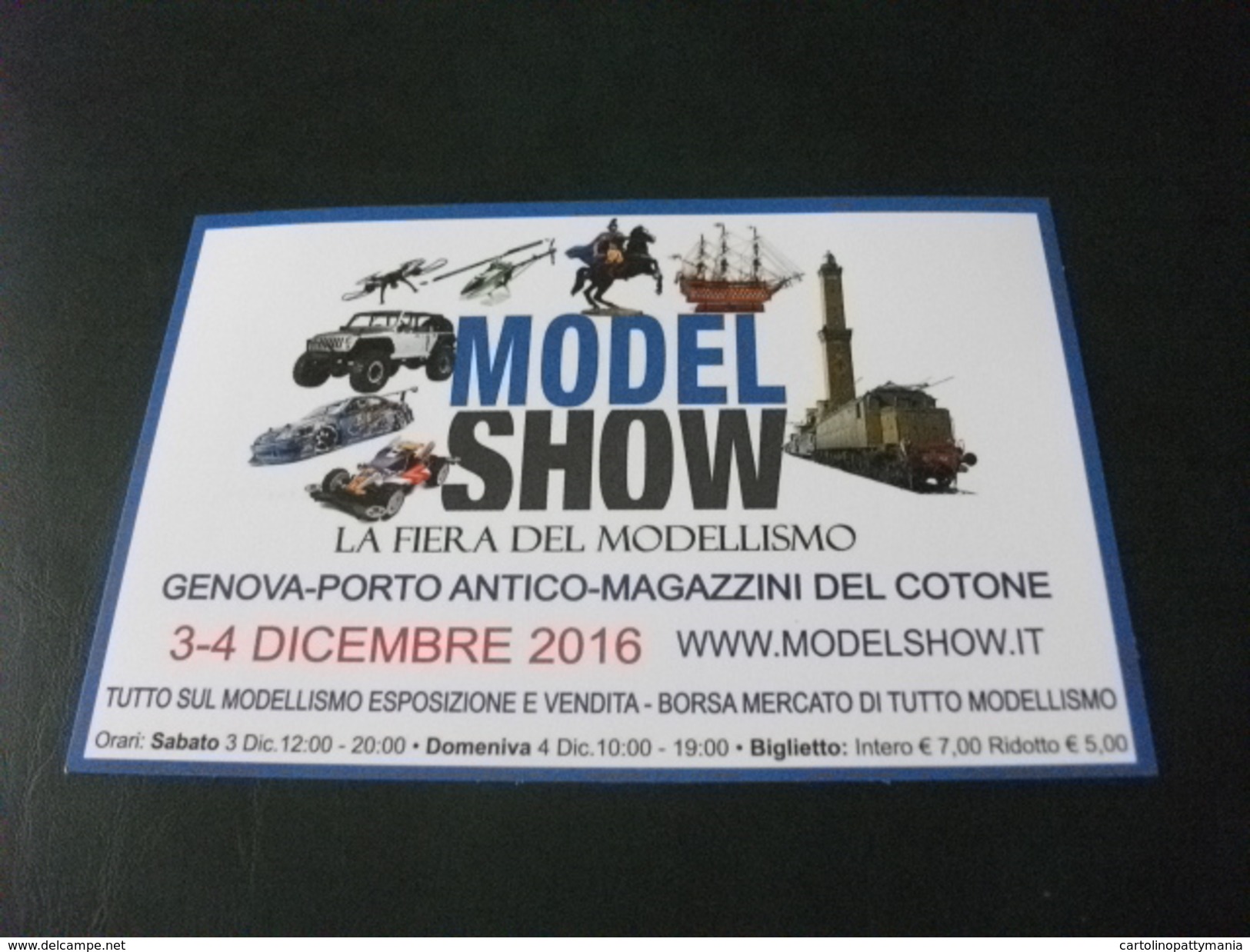 TRENO TRAIN  MODEL SHOW  MODELLISMO PORTO ANTICO GENOVA - Giochi, Giocattoli