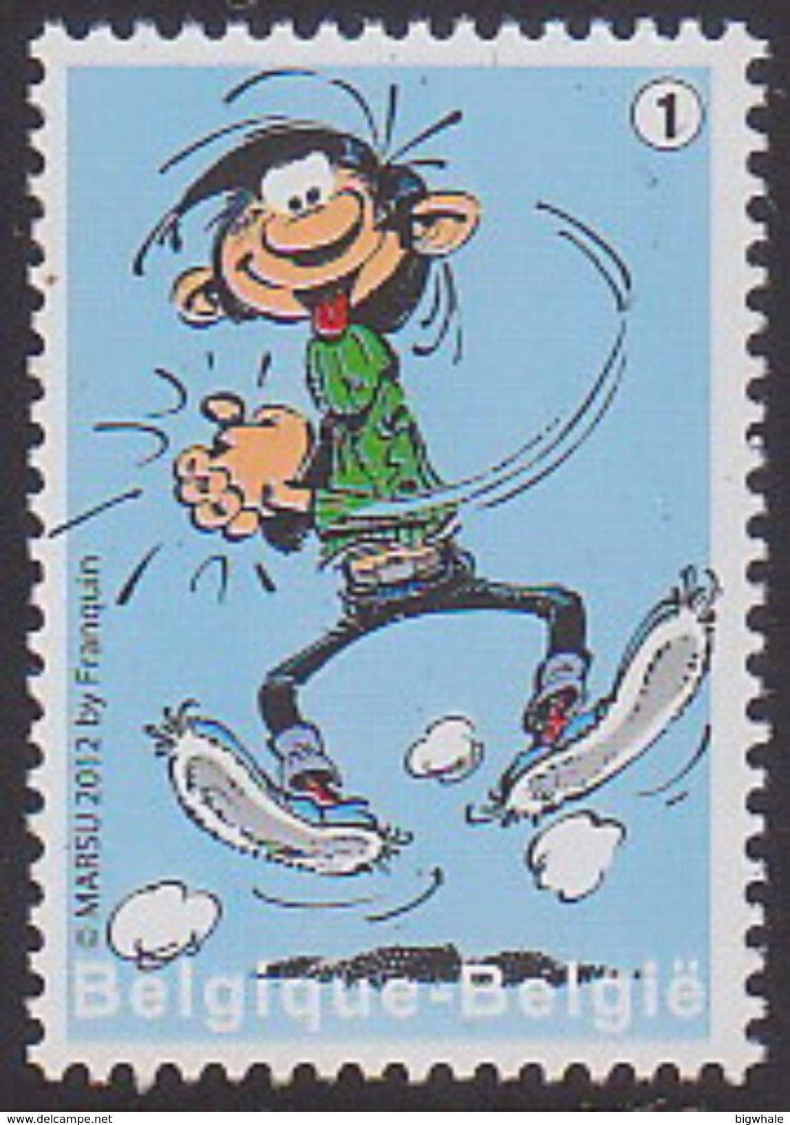 Belgium 2012 Cartoon Story Man MNH 1V - Nuevos