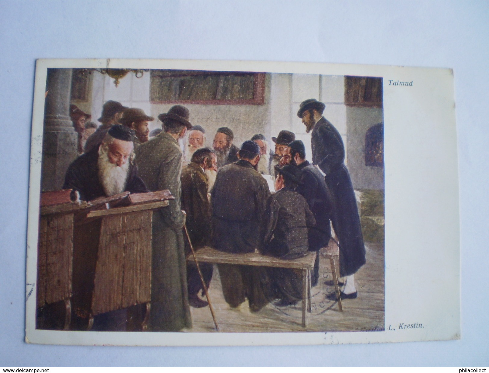 Judaica - By. L.Krestin // Talmud // Used In NL 1911 - Jodendom