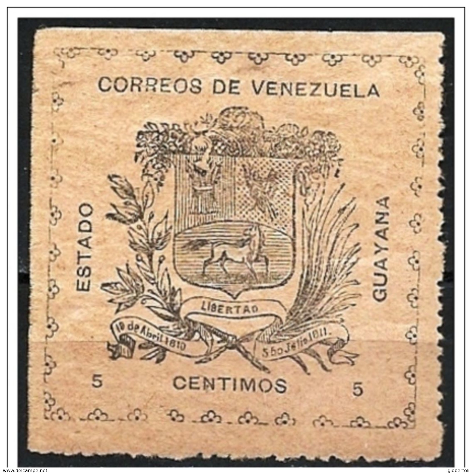 Venezuela: Stemma Nazionale, Armoiries National, National Coat Of Arms - Francobolli