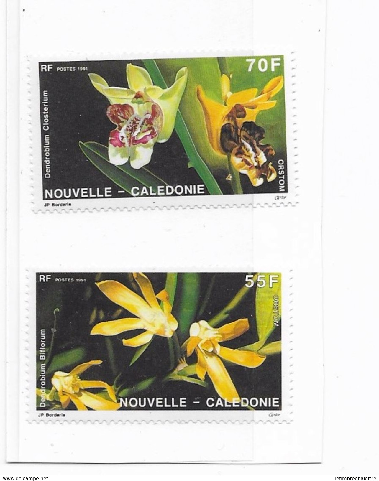 Nouvelle-Calédonie N°614-615** - Unused Stamps