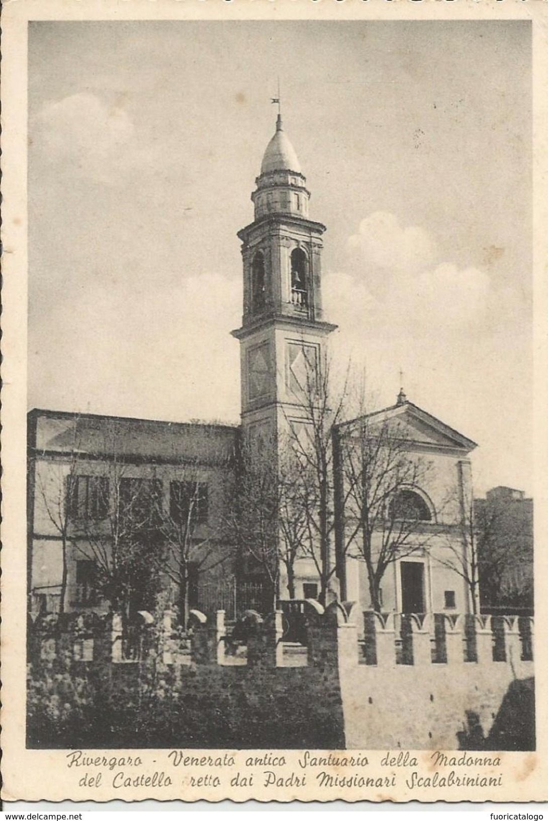 RIVERGARO (PIACENZA) VENERATO ANTICO SANTUARIO DELLA MADONNA DEL CASTELLO -FG - Piacenza