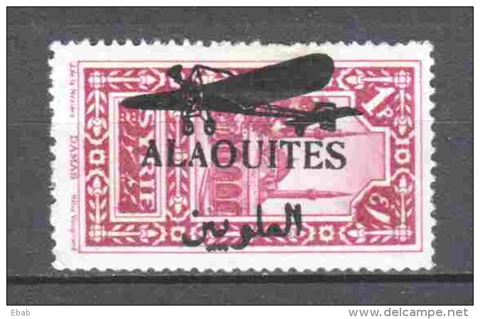 Syria Alaouites 1929 Mi 60 MH AIRPLANE OVERPRINT (2) - Unused Stamps