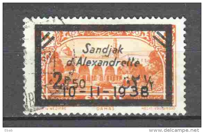 Turkey Sandjak Alexandrette 1938 Mi 24 Canceled - 1934-39 Sandschak Alexandrette & Hatay