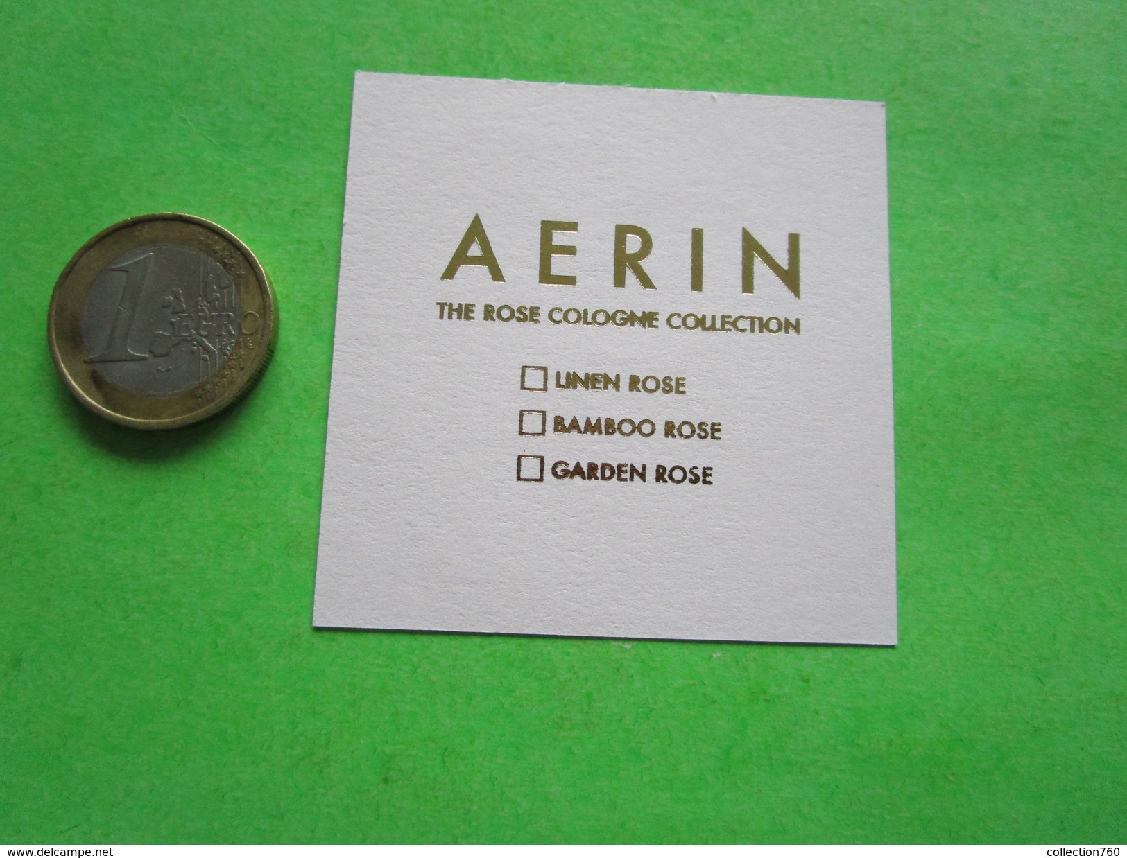 AERIN - Carte Parfumée - Non Classés
