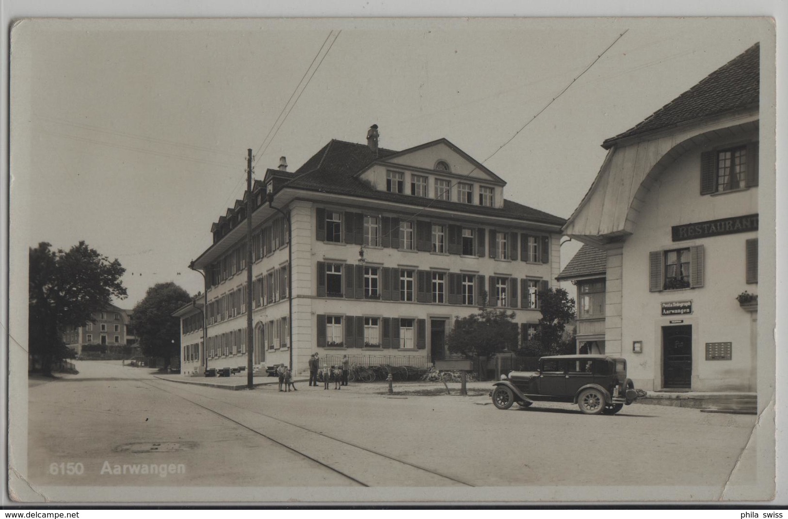 Aarwangen - Post & Telegraph, Oldtimer - Animee - Photo: Frobenius - Aarwangen