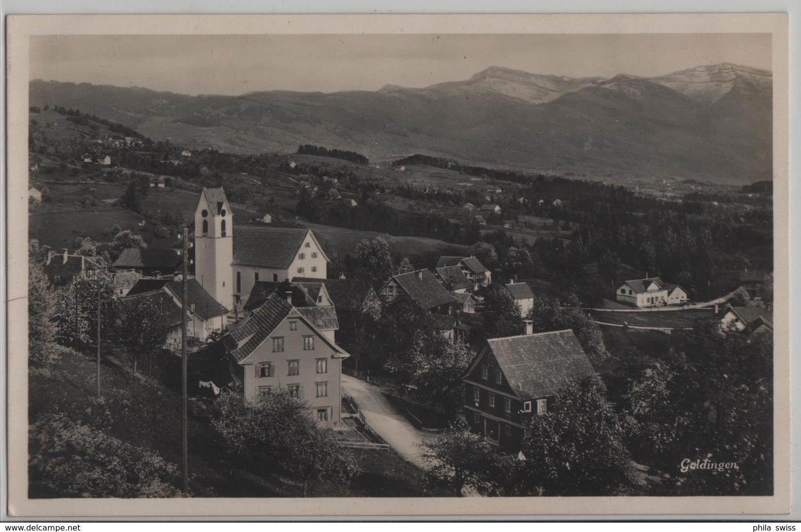 Goldingen - Generalansicht - Goldingen