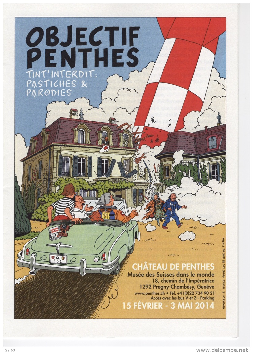 Objectif Penthes - Tin'Interdit: Pastiches &amp; Parodies - &copy;Exem 2014 - Autres & Non Classés