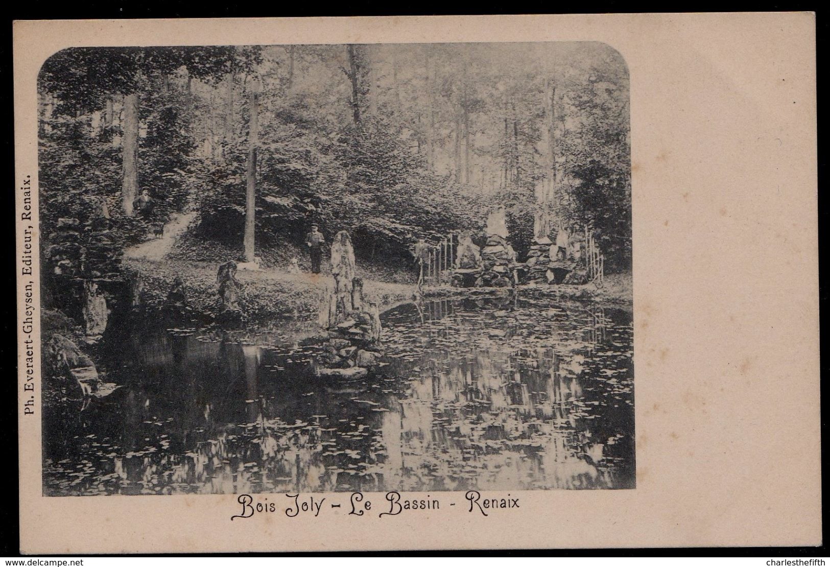 Renaix -  Ronse - BOIS JOLY - LE BASSIN - Rare - Bon état - Ronse